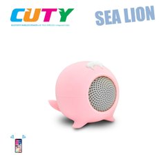 Портативная Bluetooth-колонка iDance Cuty Sealion 10W Pink (CC10PK) Spok